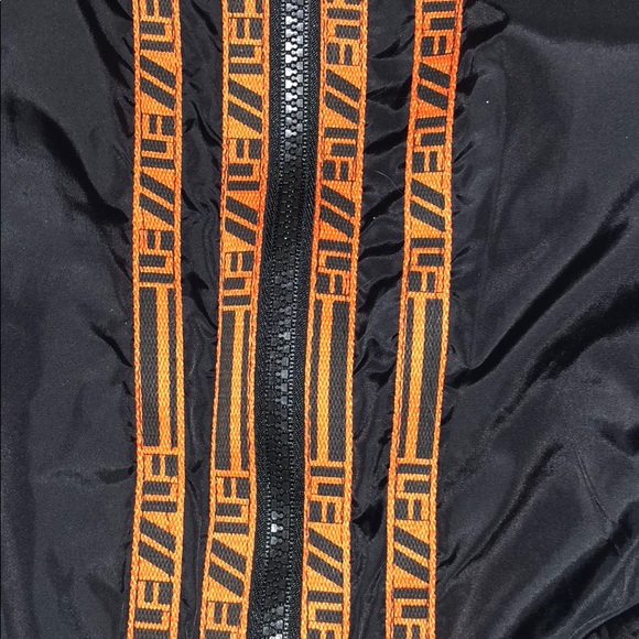 LF the label zip front crop jacket - Picture 4 of 5